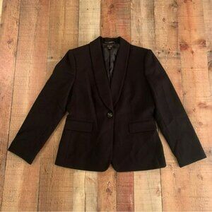 Alex Marie womens petite size 10P blazer in black